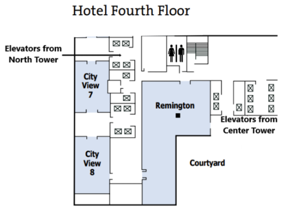 4th Floor Map